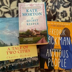 A tale of two cities, Anxious People and the Secret Keeper